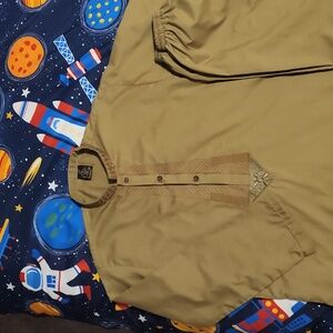 Olive Beige Green Boys Shalwar Kameez